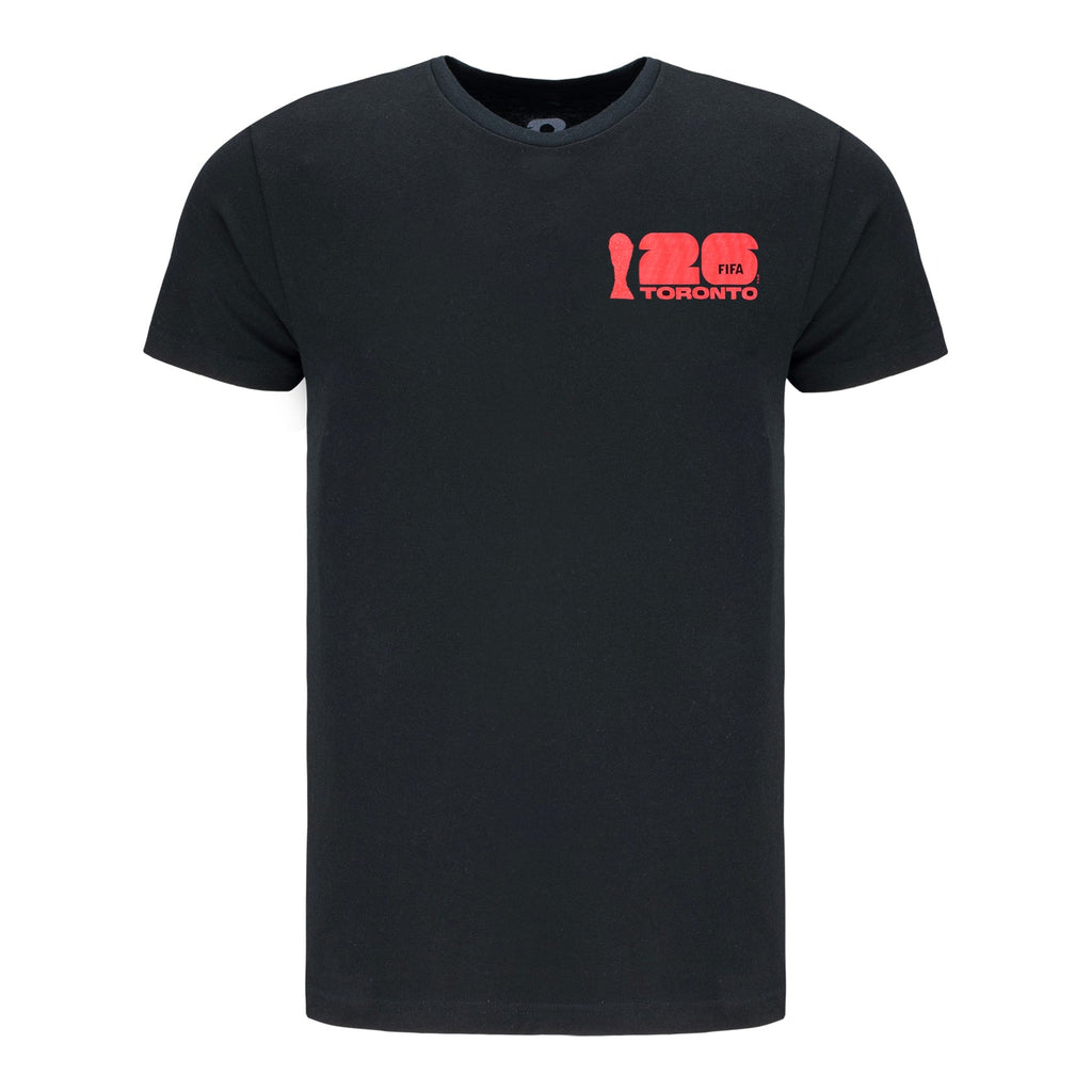 FIFA World Cup 2026™ Toronto Poster Black T-Shirt [FRE] - Unisex