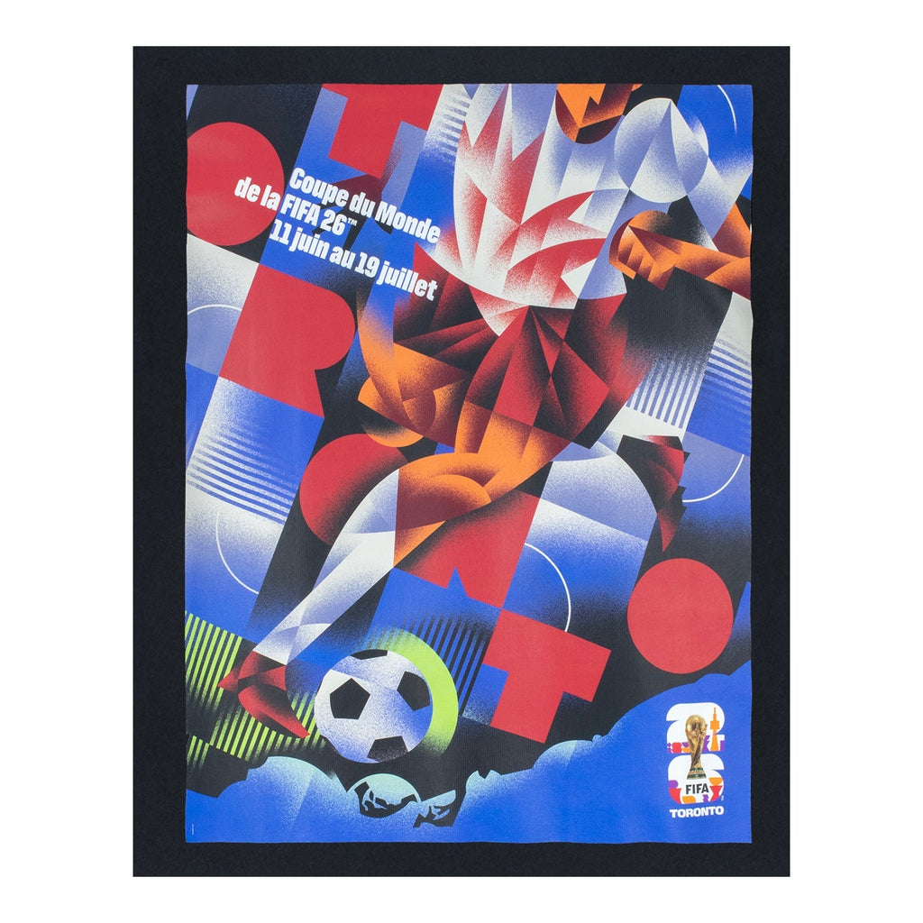 FIFA World Cup 2026™ Toronto Poster Black T-Shirt [FRE] - Unisex