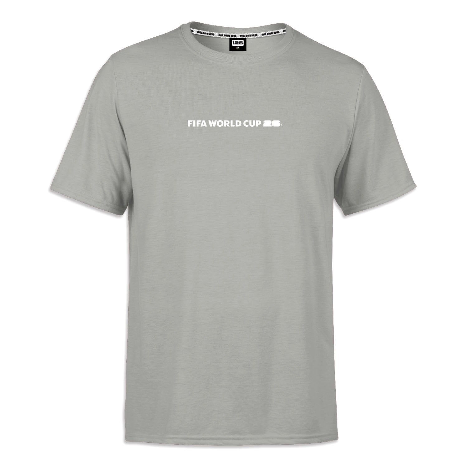 FIFA World Cup 2026™ Vertical Abstract Grey T-Shirt - Unisex